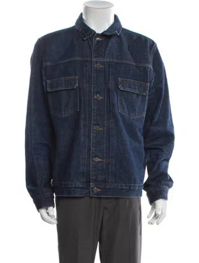 Pre-owned Apc Denim Jacket In Blue