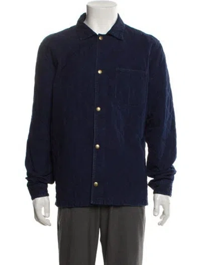 Pre-owned Apc Denim Jacket In Blue