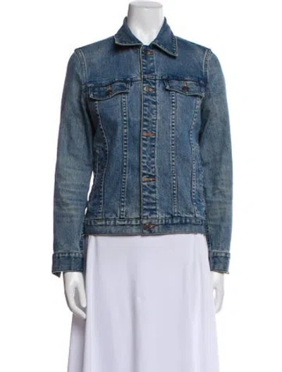 Pre-owned Apc Denim Jacket In Blue