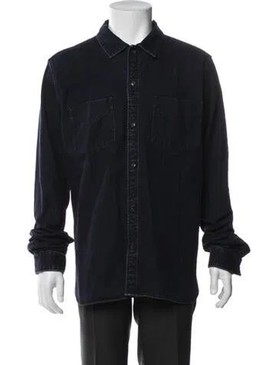 Pre-owned Apc Denim Jacket In Blue