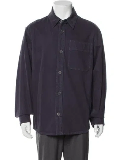 Pre-owned Apc Denim Jacket In Blue