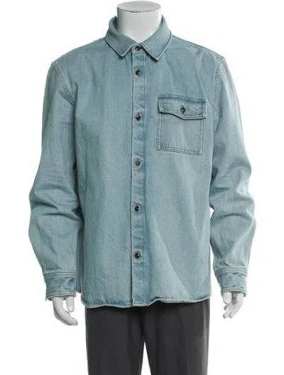 Pre-owned Apc Denim Jacket In Blue