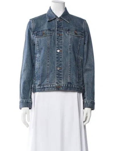 Pre-owned Apc Denim Jacket In Blue