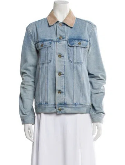 Pre-owned Apc Denim Jacket In Blue