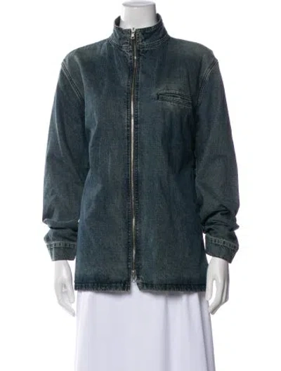 Pre-owned Apc Denim Jacket In Blue