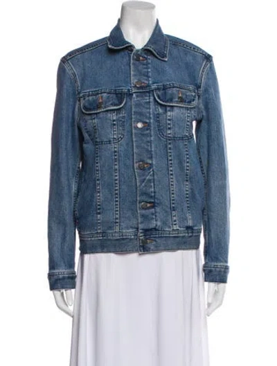 Pre-owned Apc Denim Jacket In Blue