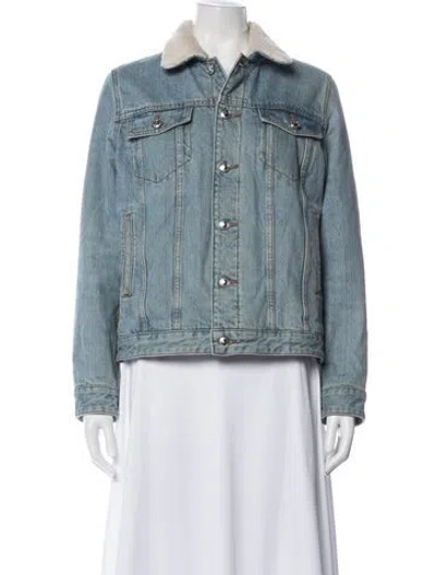 Pre-owned A.p.c. Denim Jacket In Blue