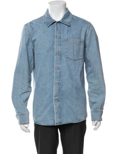 Pre-owned A.p.c. Denim Jacket In Blue
