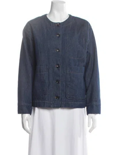 Pre-owned A.p.c. Denim Jacket In Blue