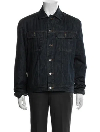 Pre-owned A.p.c. Denim Jacket In Blue