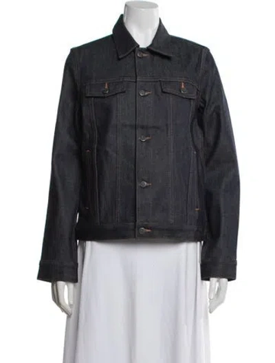 Pre-owned A.p.c. Denim Jacket In Blue