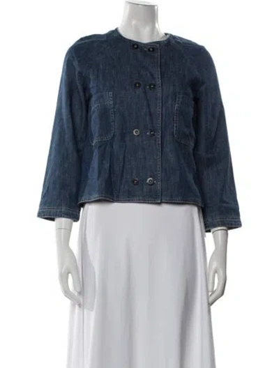 Pre-owned A.p.c. Denim Jacket In Blue