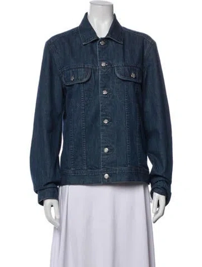 Pre-owned A.p.c. Denim Jacket In Blue