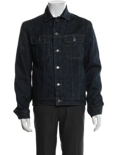 Pre-owned A.p.c. Denim Jacket In Blue