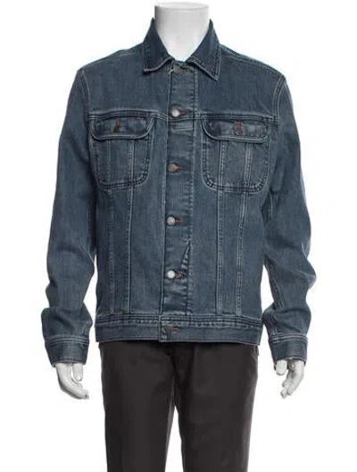 Pre-owned A.p.c. Denim Jacket In Blue