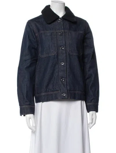 Pre-owned A.p.c. Denim Jacket In Blue