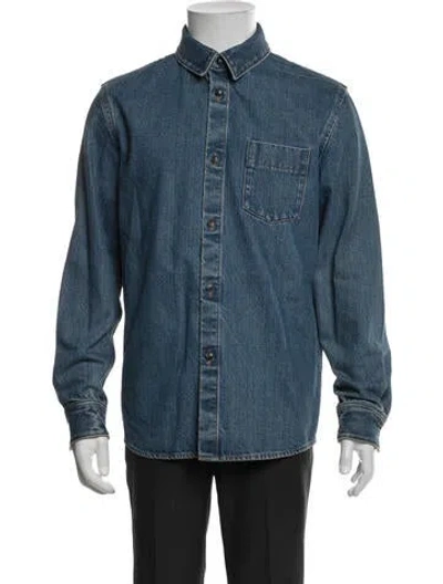 Pre-owned A.p.c. Denim Jacket In Blue