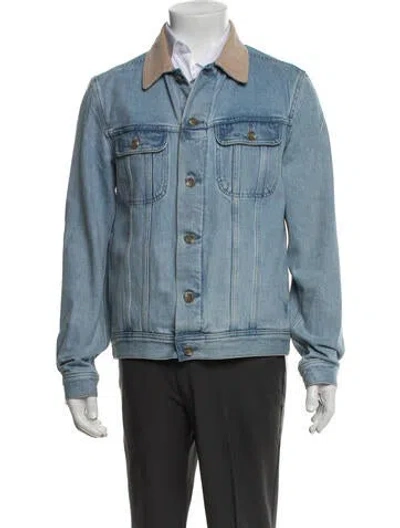 Pre-owned A.p.c. Denim Jacket In Blue