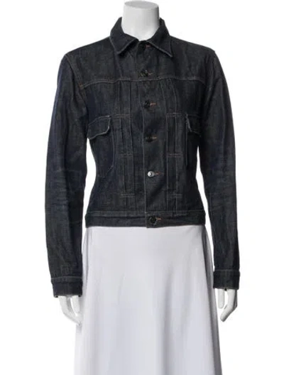 Pre-owned A.p.c. Denim Jacket In Blue