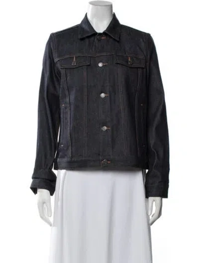 Pre-owned A.p.c. Denim Jacket In Blue