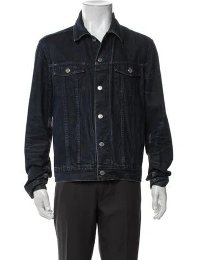 Pre-owned A.p.c. Denim Jacket In Blue