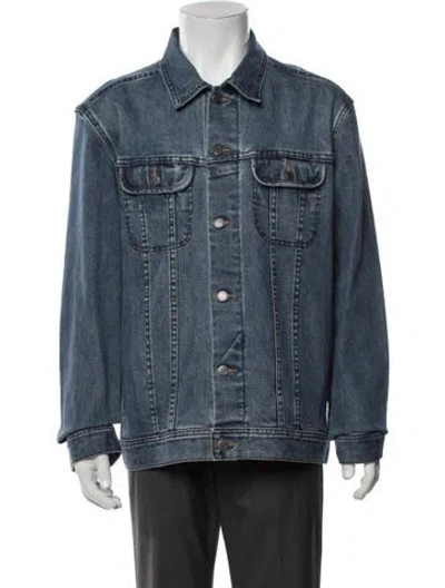 Pre-owned A.p.c. Denim Jacket In Blue