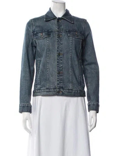 Pre-owned A.p.c. Denim Jacket In Blue