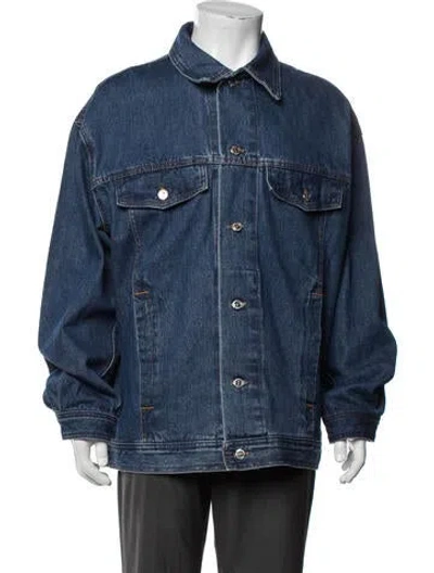 Pre-owned A.p.c. Denim Jacket In Blue