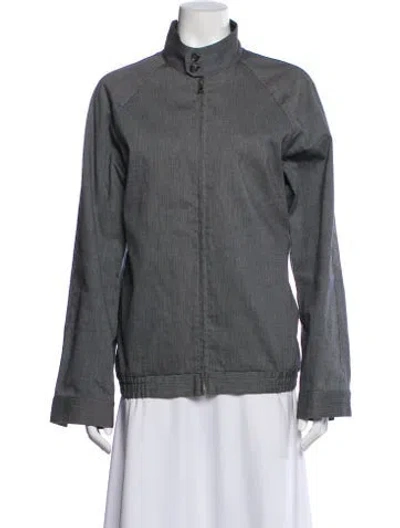 Pre-owned Apc Denim Jacket In Gray
