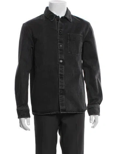 Pre-owned A.p.c. Denim Jacket In Gray