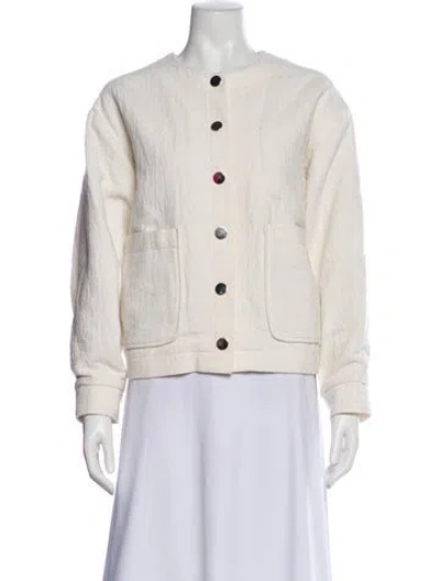 Pre-owned Apc Denim Jacket In Neutral