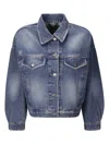 APC DENIM JACKET WITH FOUR FRONT POCKETS