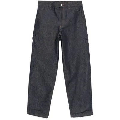Apc Denim Loose-fit Jeans In Blue