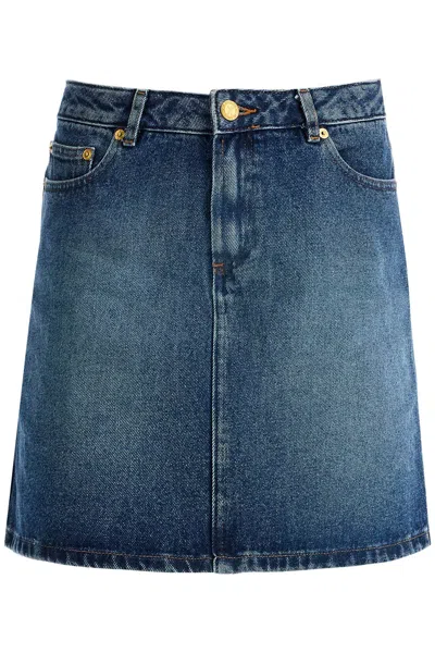 Apc A. P.c. Skirts In Blue