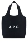 Apc A.p.c. Denim Ninon Shopping Bag