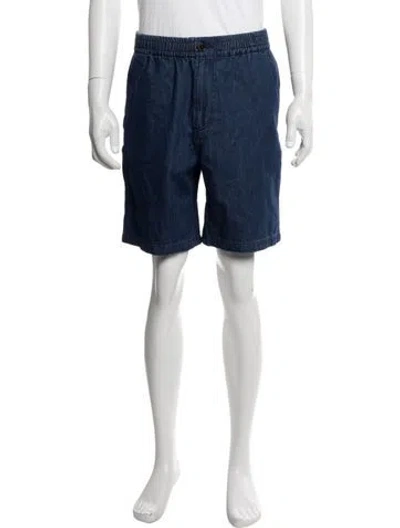 Pre-owned A.p.c. Denim Shorts In Blue