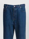 Apc Denim Trousers Belt Loops In Blue