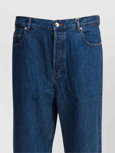 Apc Denim Trousers Belt Loops