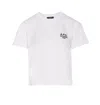 Apc A.p.c. Unisex Boxy T-shirt In Organic Cotton White Short Sleeves Women In White