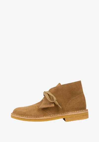 A.p.c. Desert Boots A. P.c. X Clarks Us W6 Brown