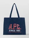 Apc A.p.c. Women Denim Diane Shopping Bag