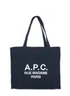 Apc Diane Rue Madame Shopping Bag In Blue