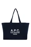Apc Diane Rue Madame Shopping Bag In Darknavy