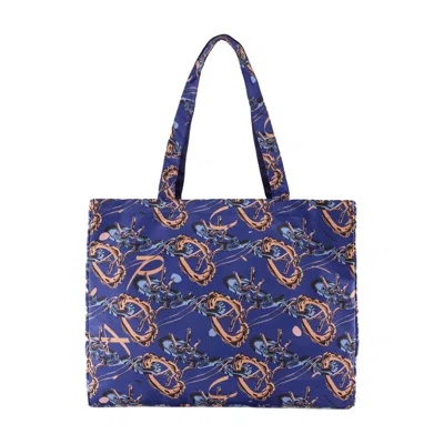 A.p.c. Diane Tote Bag In Blue