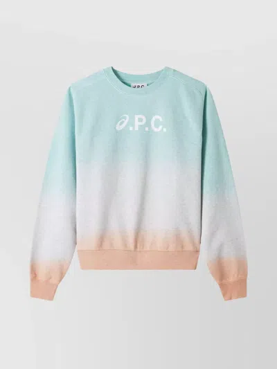 Apc Dip Dye Crewneck Sweatshirt