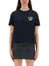 Apc A.p.c. Body Disco Crewneck T-shirt In Black