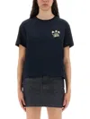 Apc A.p.c. Body Disco Crewneck T-shirt In Black