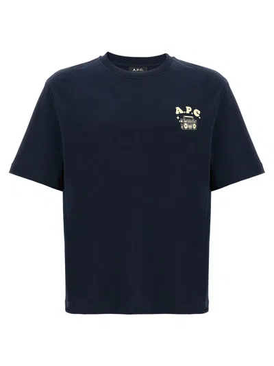 Apc Disco T-shirt Blue