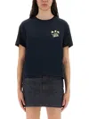 Apc A.p.c. Body Disco Crewneck T-shirt In Black