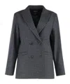 Apc A.p.c. Lucy Double Breasted Blazer
